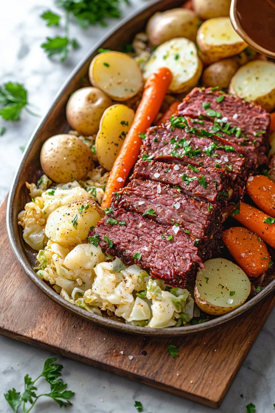 Corned Beef and Cabbage Sheet Pan