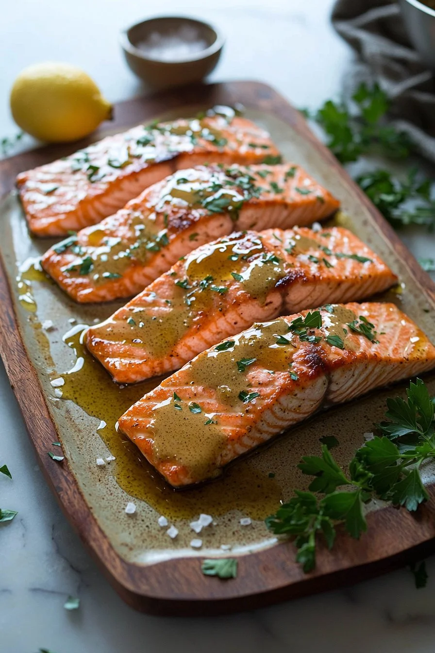 Dijon Baked Salmon