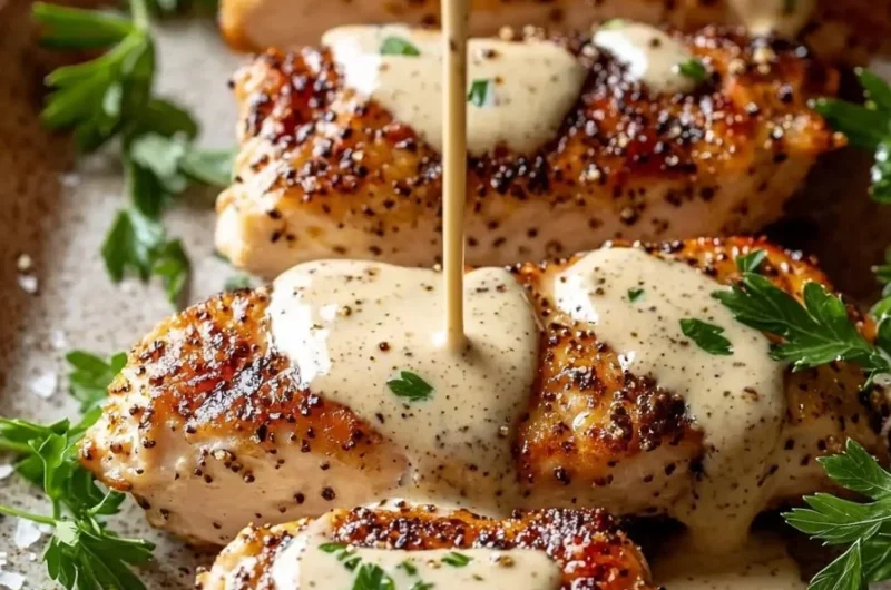 Easy chicken tenderloin with Dijon cream sauce recipe
