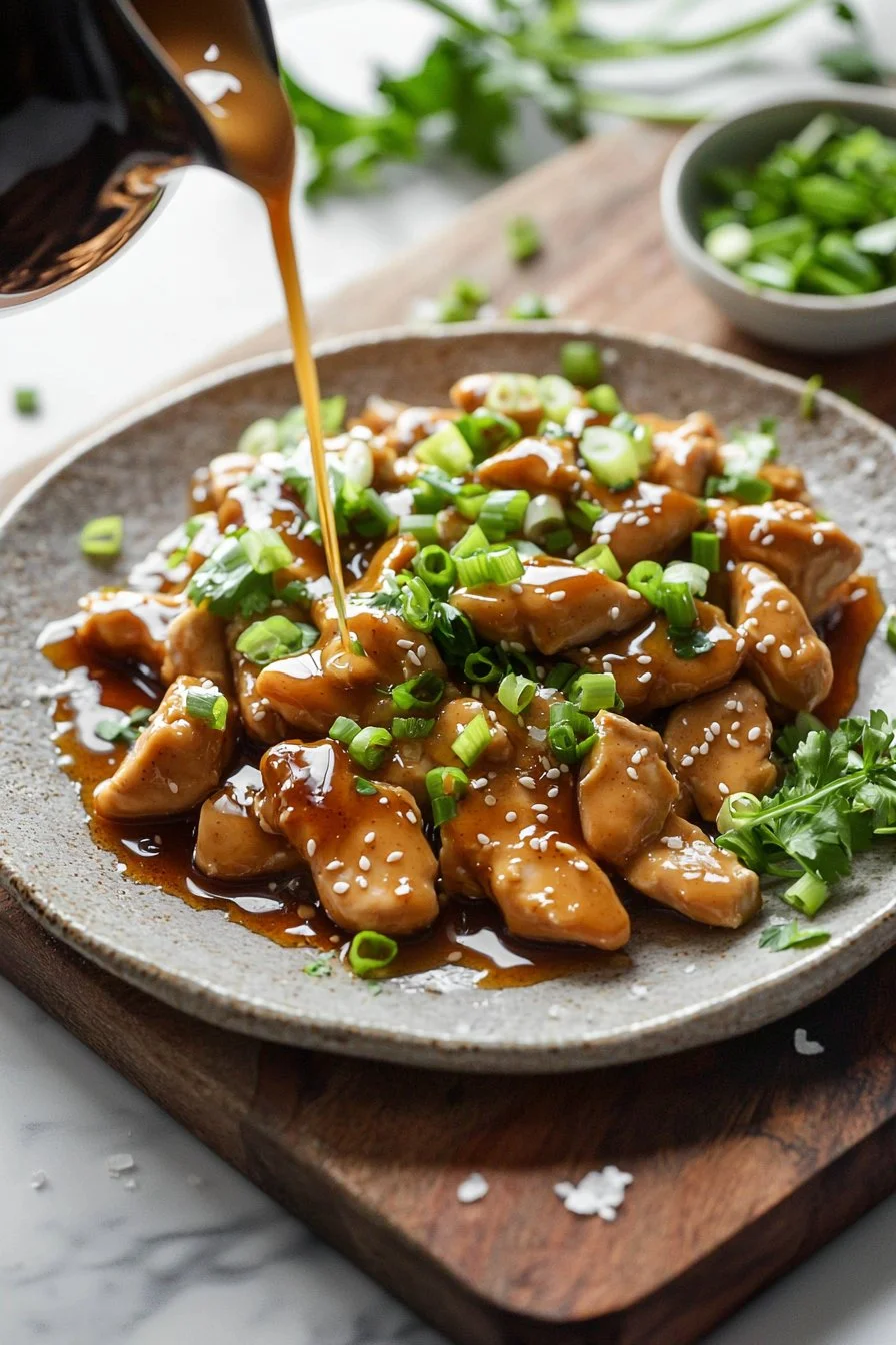 Easy Peanut Butter Chicken
