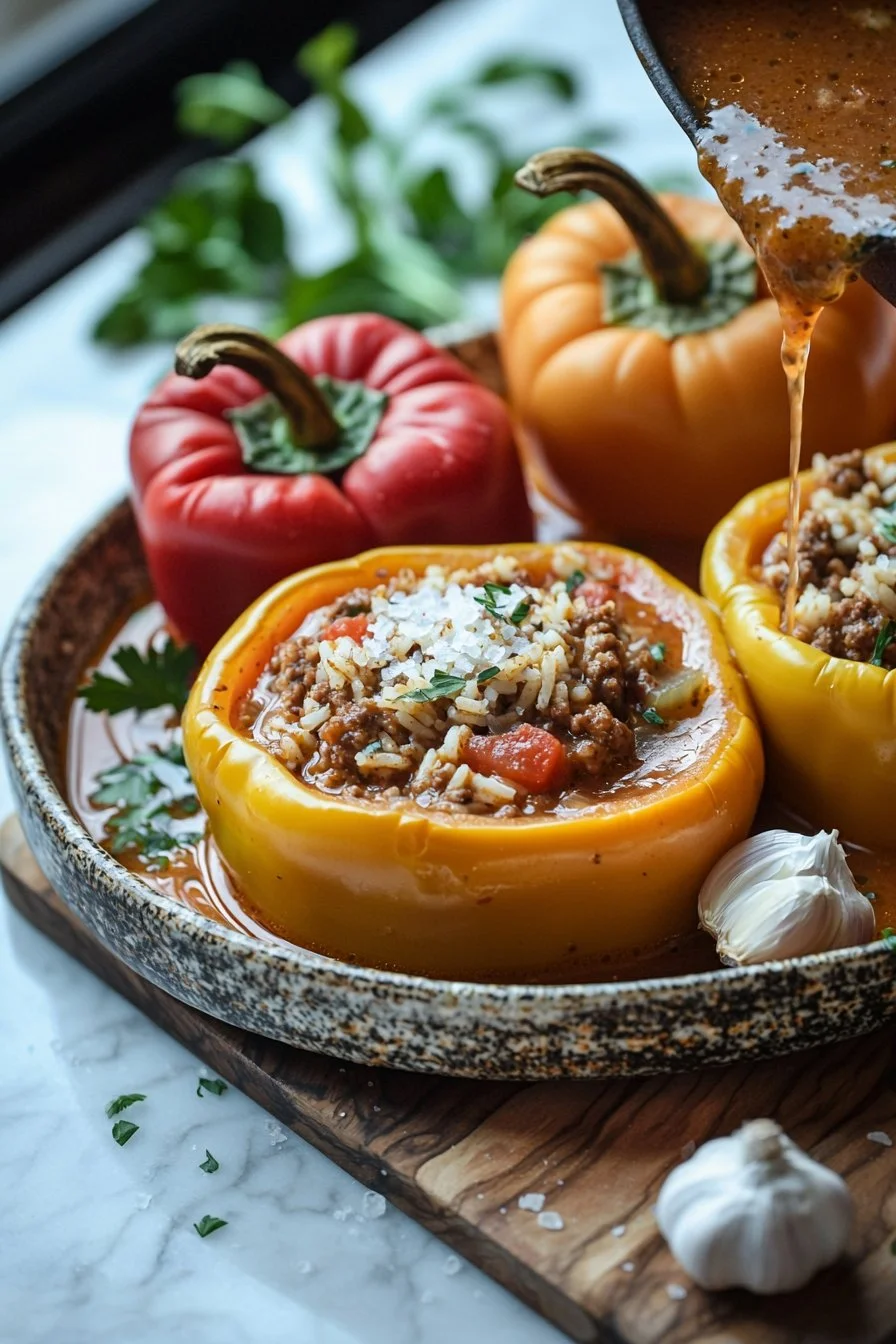 Easy Stuffed Pepper Soup