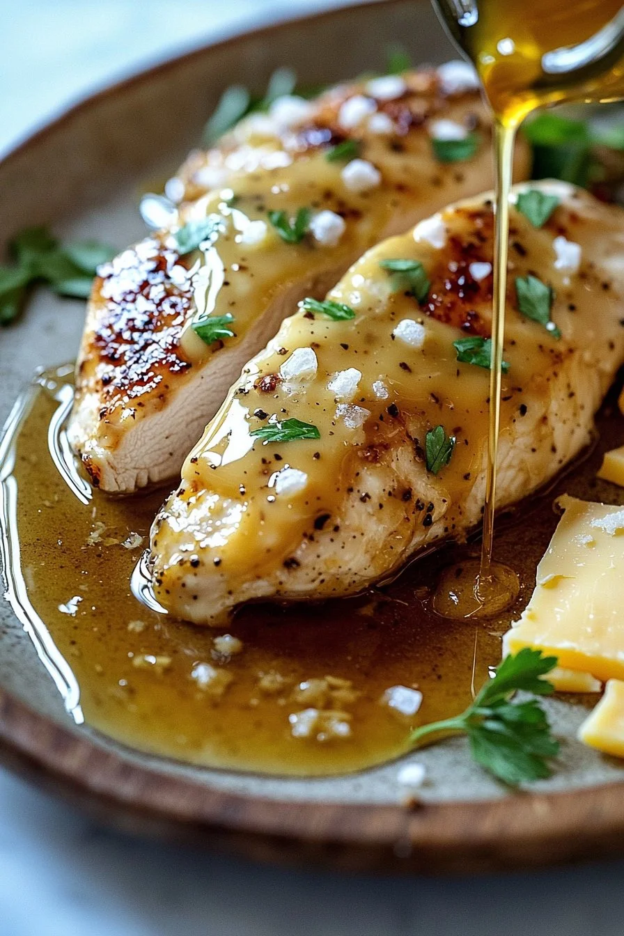 Honey Mustard Chicken with Cheese