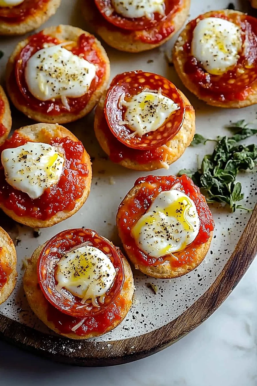 Mini English Muffin Pizzas