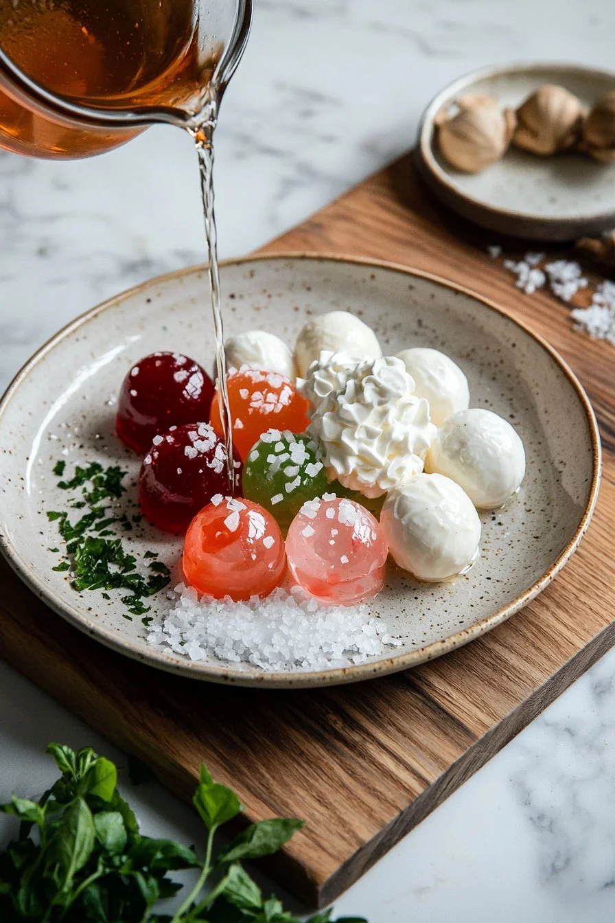 Delicious Mom's Christmas Jello Balls ready to enjoy at festive gatherings