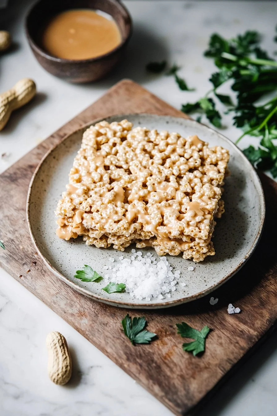 Peanut Butter Rice Krispie Treats