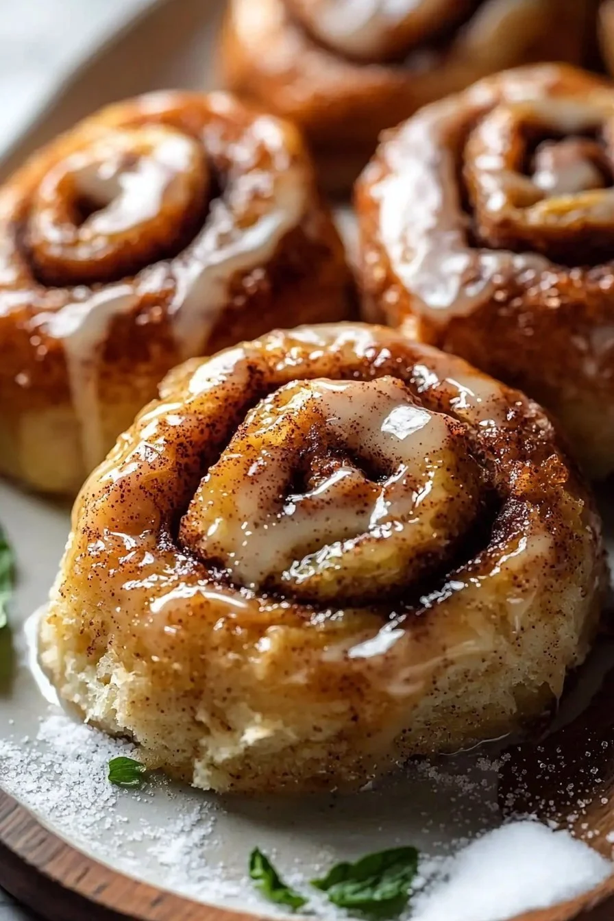 Soft & Gooey Apple Cider Cinnamon Rolls
