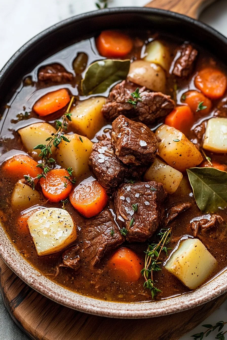 Hearty Dutch Oven Beef Stew