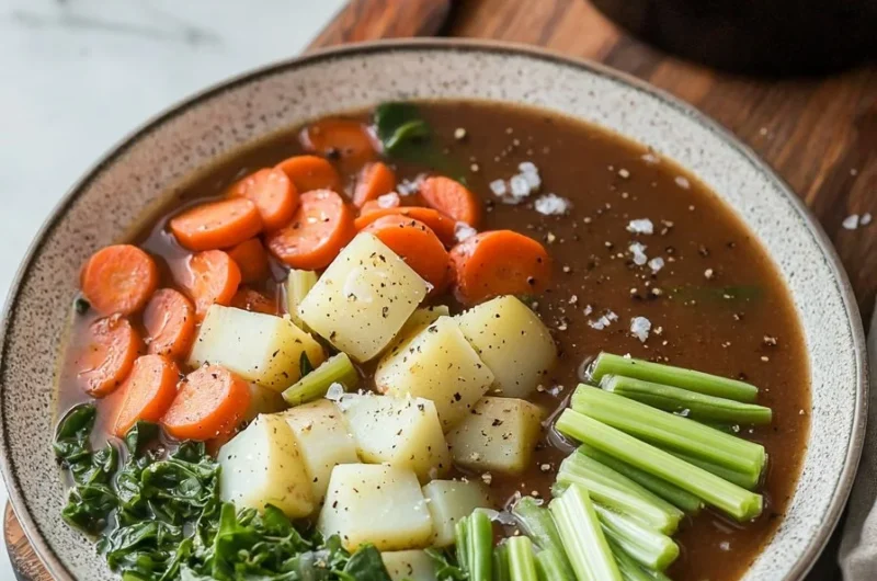 A steaming bowl of cozy soup ready to warm your winter days.