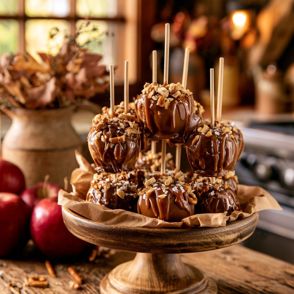 Caramel Apple Bar Bites for Your Fall Dessert Table