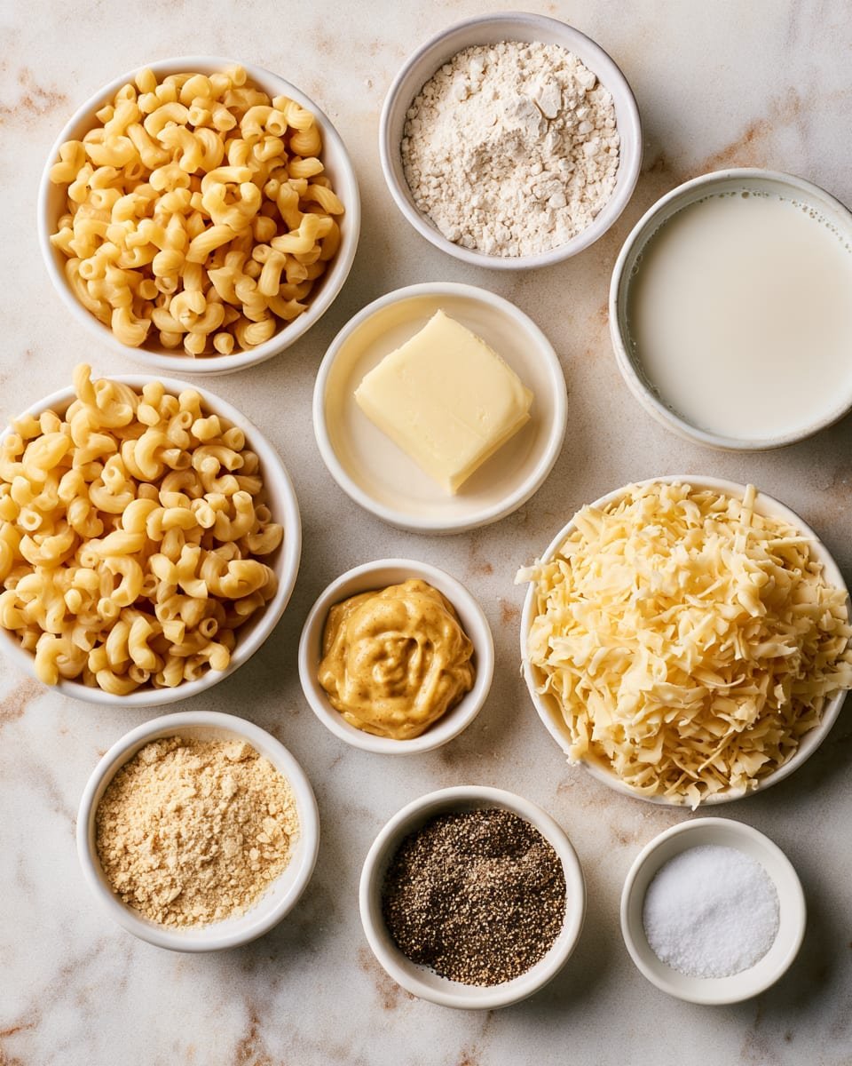 Ingredients for Copycat Panera Mac & Cheese That Tastes Just Like the Café