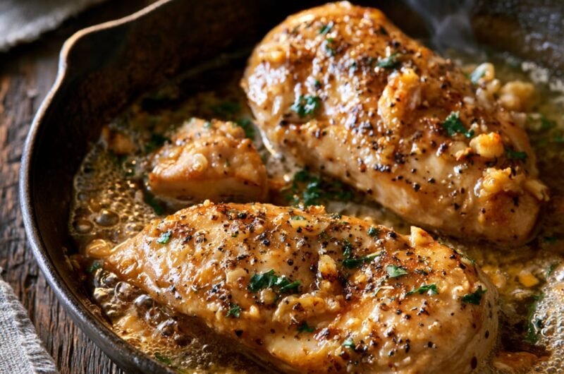Easy Garlic Butter Chicken Skillet | Quick Weeknight Dinner