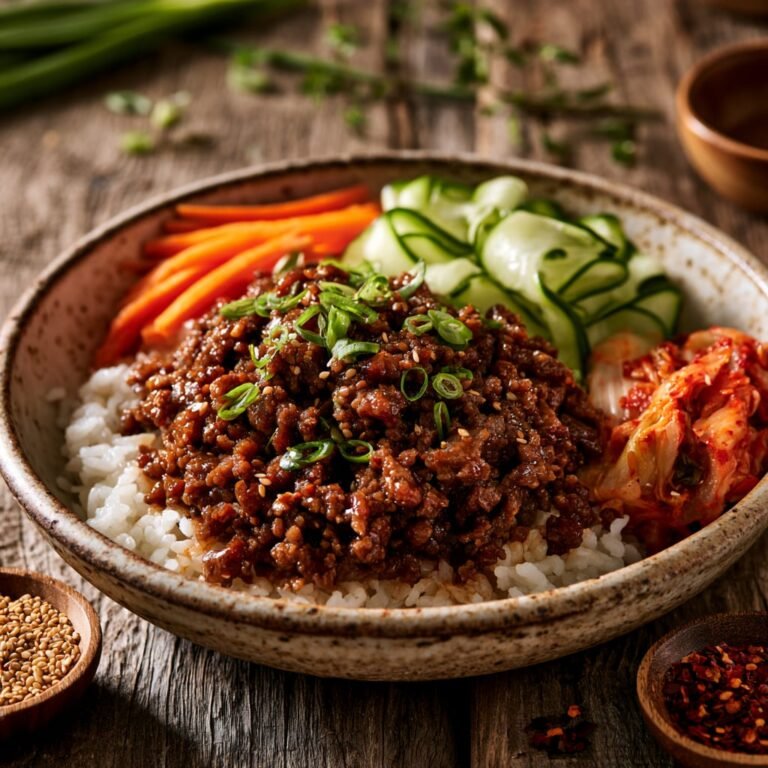 Easy Korean Ground Beef Bowl | Weeknight Dinner Win