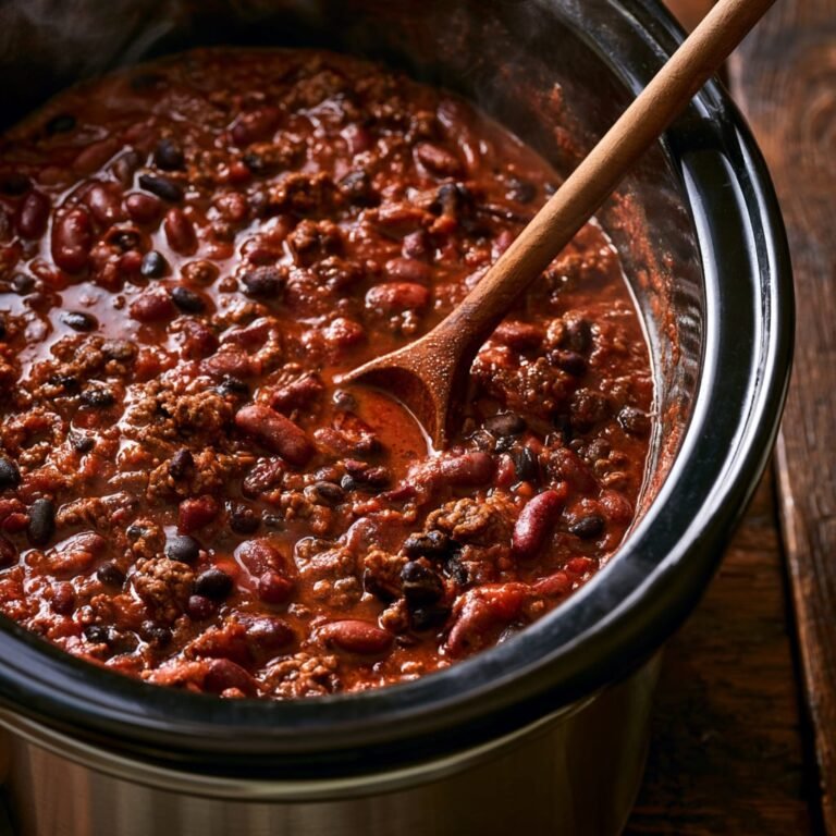 Easy Slow Cooker Beef Chili Recipe | Cozy Family Dinner