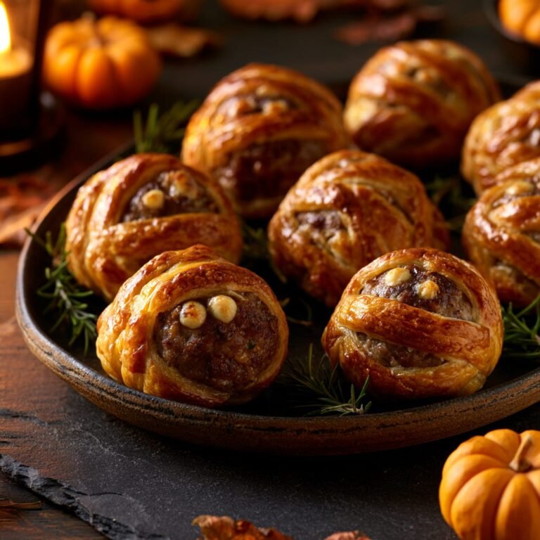 Halloween Potluck Mummy Meatballs Everyone Will Grab First