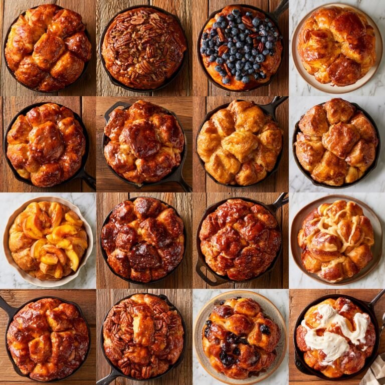 Homemade Monkey Bread with Gooey Cinnamon Sugar Pull-Apart Bites