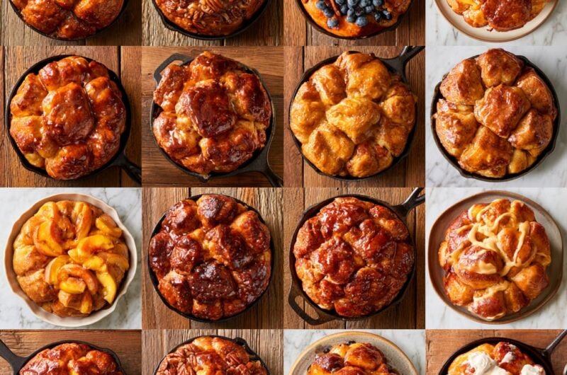 Homemade Monkey Bread with Gooey Cinnamon Sugar Pull-Apart Bites