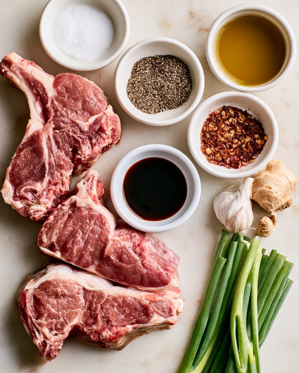 Ingredients for Honey Garlic Lamb Chops | Easy Weeknight Lamb Recipe