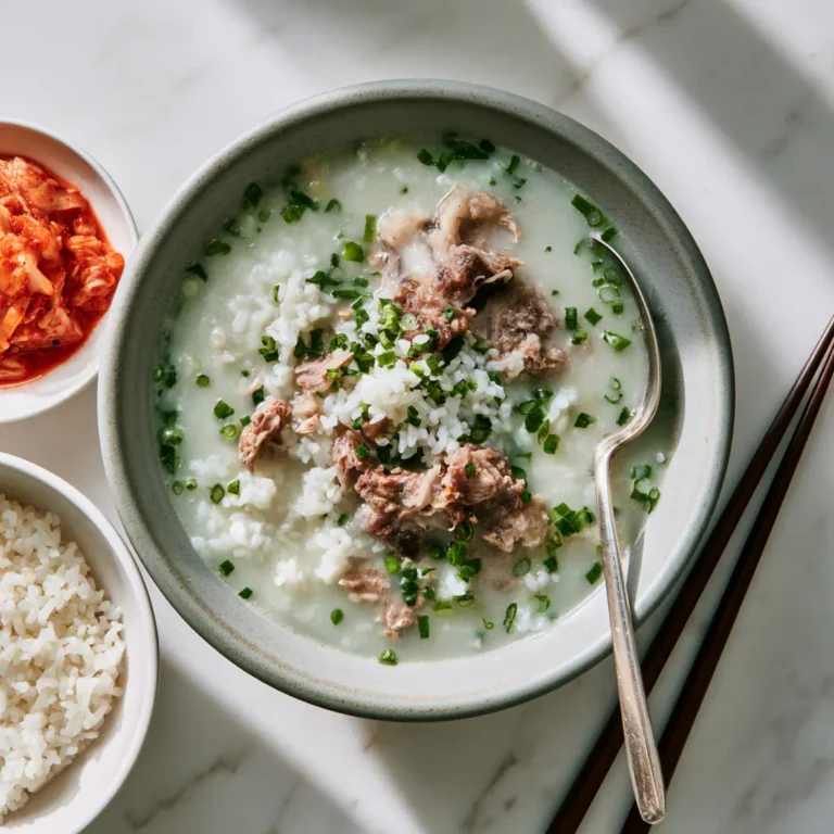 Korean Oxtail Bone Broth Soup | Cozy Cold Weather Dinner