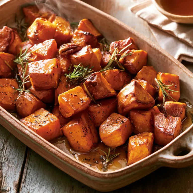Maple Roasted Sweet Potatoes: Easy Thanksgiving Side Dish