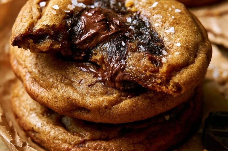 Pumpkin Chocolate Chip Cookies with Nutty Brown Butter Flavor