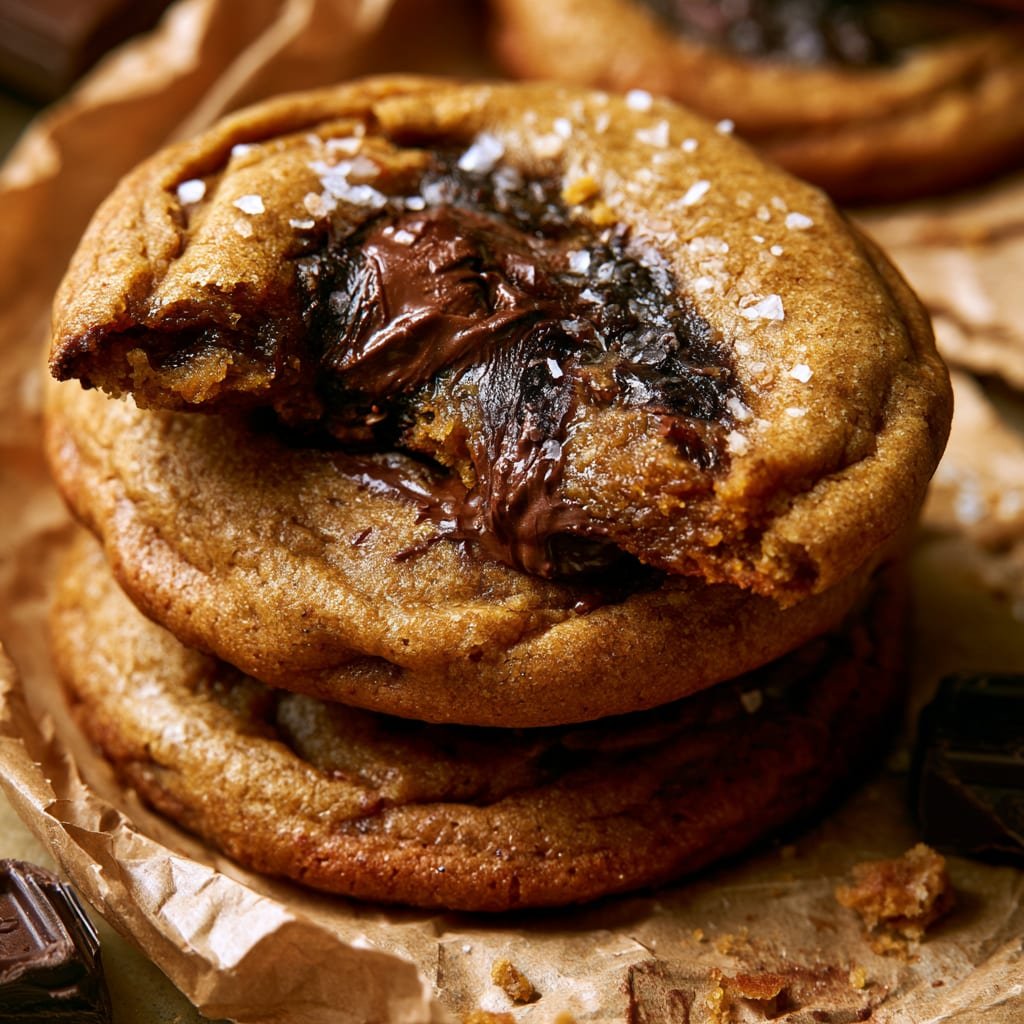 Pumpkin Chocolate Chip Cookies with Nutty Brown Butter Flavor