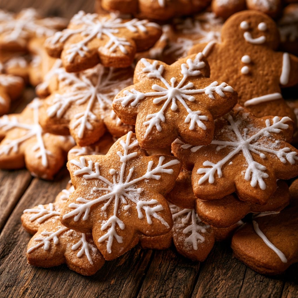 Soft Gingerbread Cookies That Stay Chewy for Days