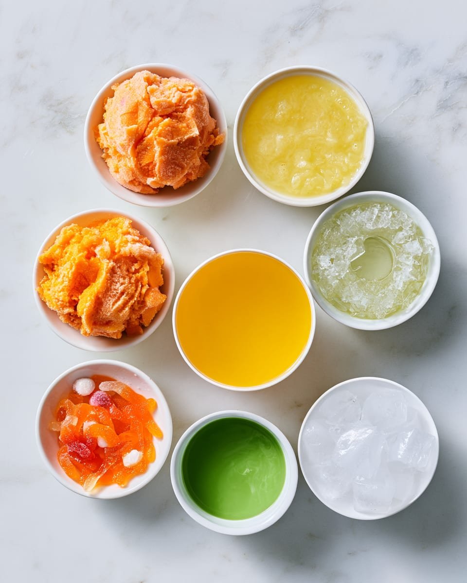 Ingredients for Spooky Halloween Punch for Kids | Easy Party Drink