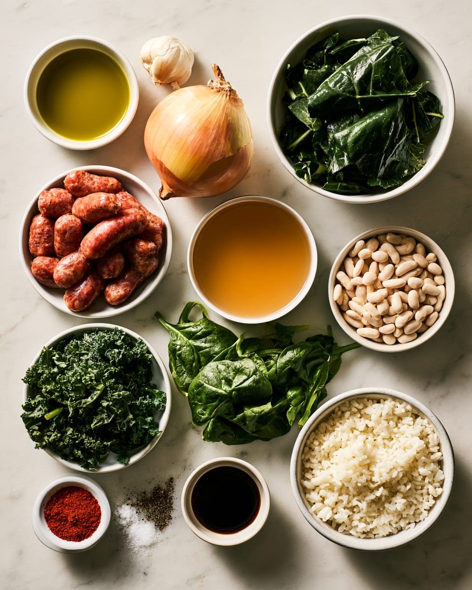 Ingredients for Swamp Soup Recipe That Turns Veggies Into Comfort Food